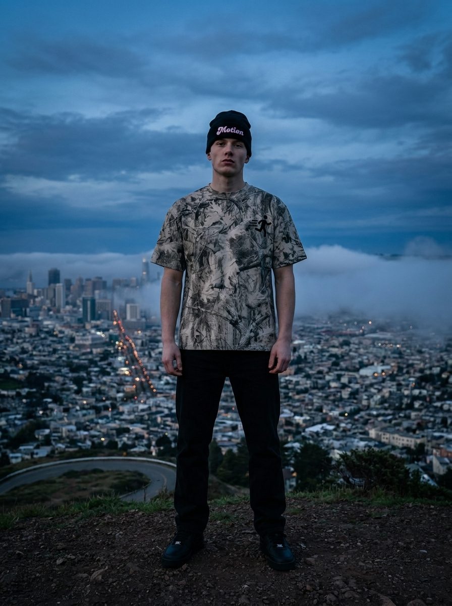 Motion Camo Tee at Twin Peaks
