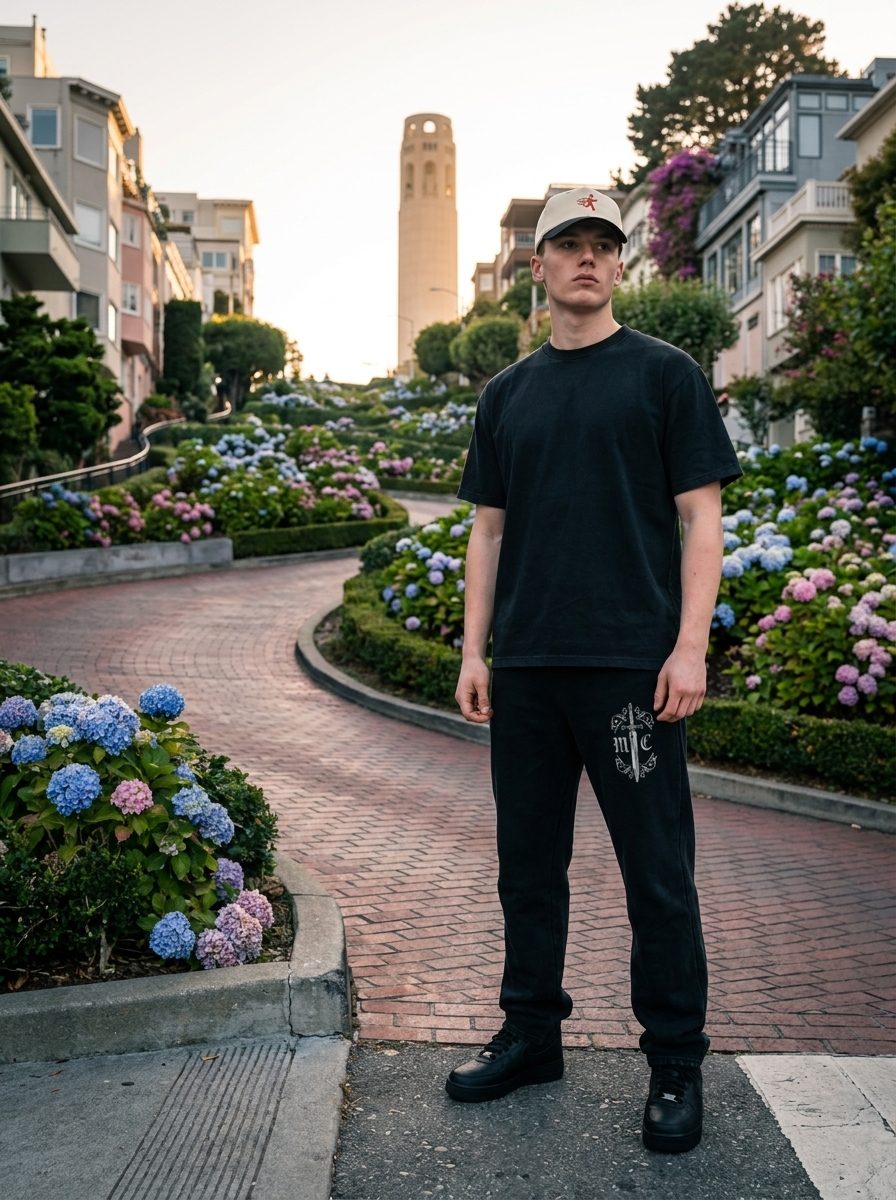 MC Dagger Sweats on Lombard Street